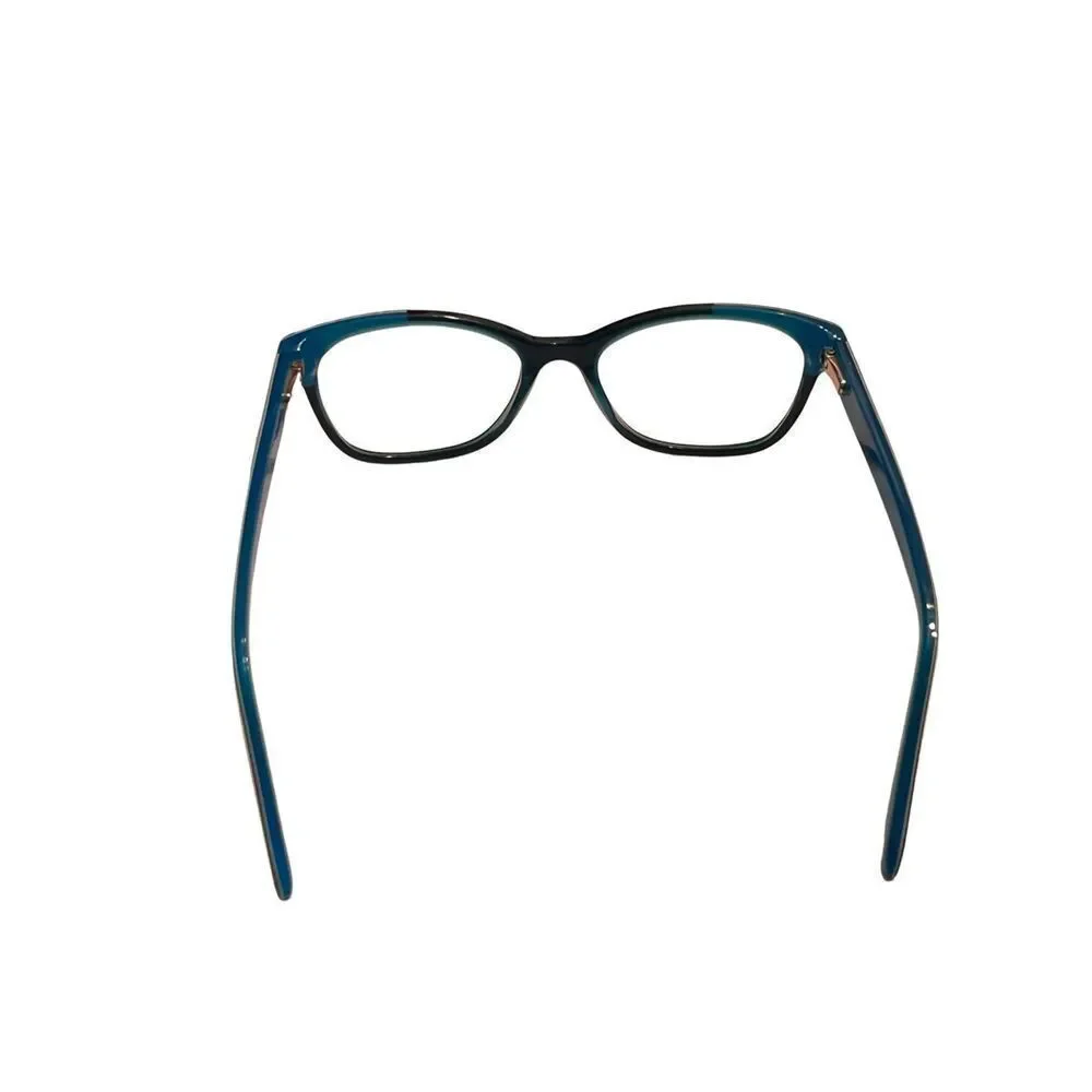 LULU By Lulu Guinness Blue Black Polka Dots Kids Eyeglasses Frames LK009 Glasses